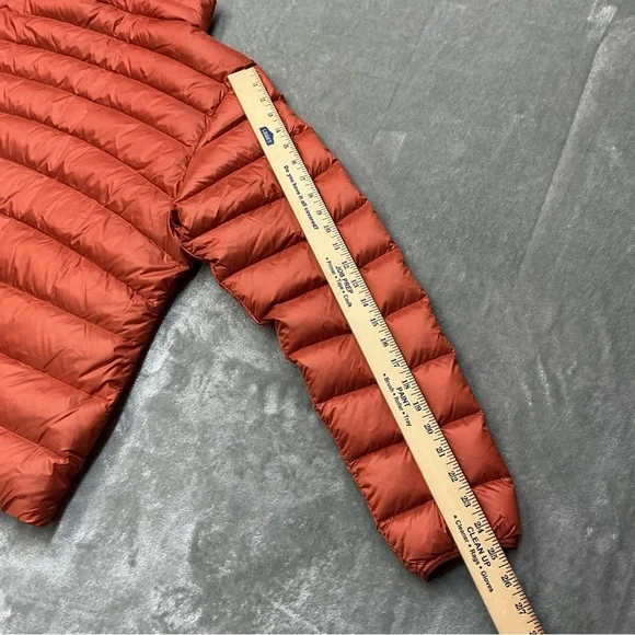 REI co-op 650 Down Puffer Jacket Womens Large redrock outdoor hiking lightweight - Picture 14 of 14